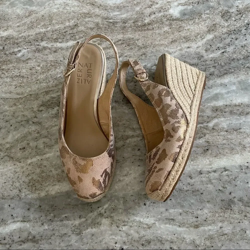 NATURALIZER Pearl Espadrille Wedges